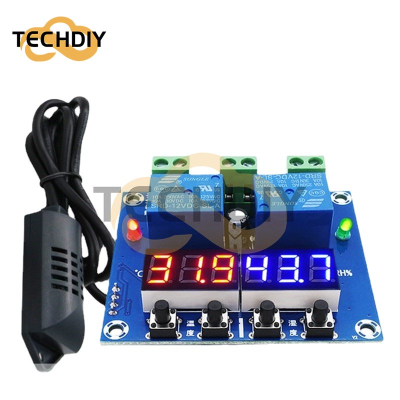 Mô Đun Kiểm Soát Nhiệt Độ Và Độ Ẩm XH-M452 Với Màn Hình Hiển Thị Kỹ Thuật Số