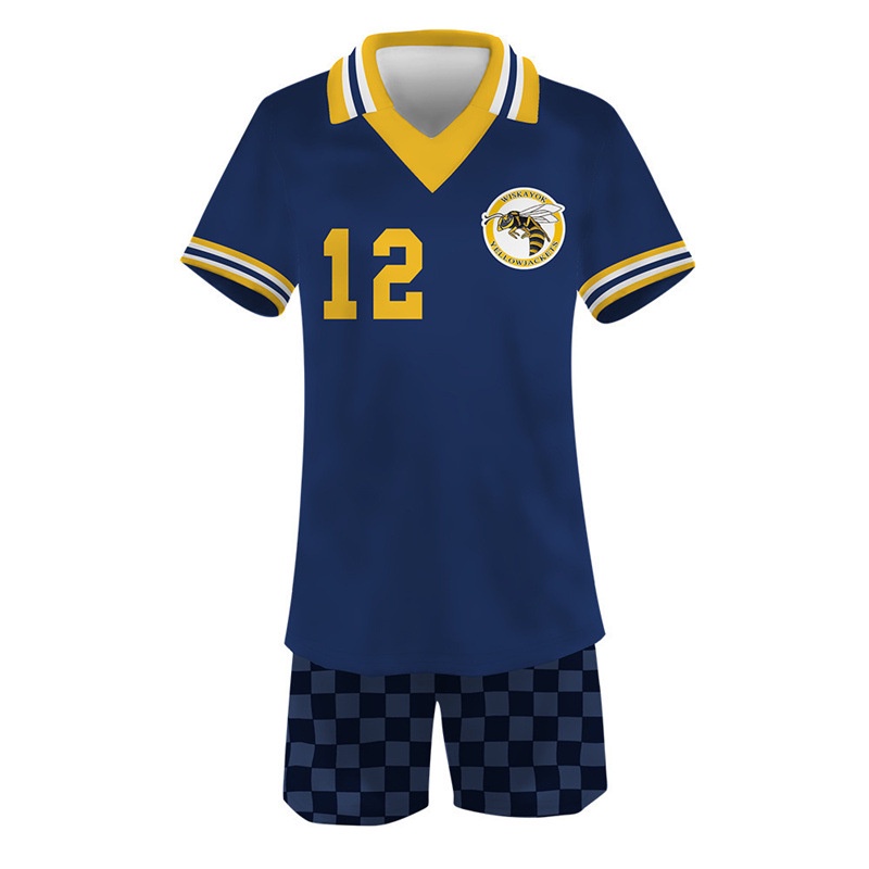 Set Đồ Thể Thao 2 Món Gồm Áo Thun Tay Cộc Và Quần Ngắn Màu Vàng + Quần Short Hóa Trang Cho Nam Và Nữ Plus