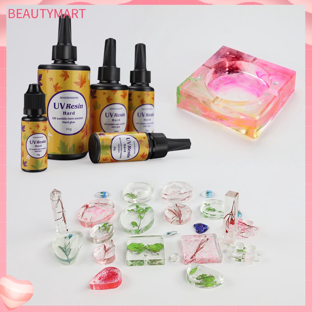 Keo Dán Resin UV Resin An Toàn Họa Tiết Lá Phong 15 / 25 / 60g