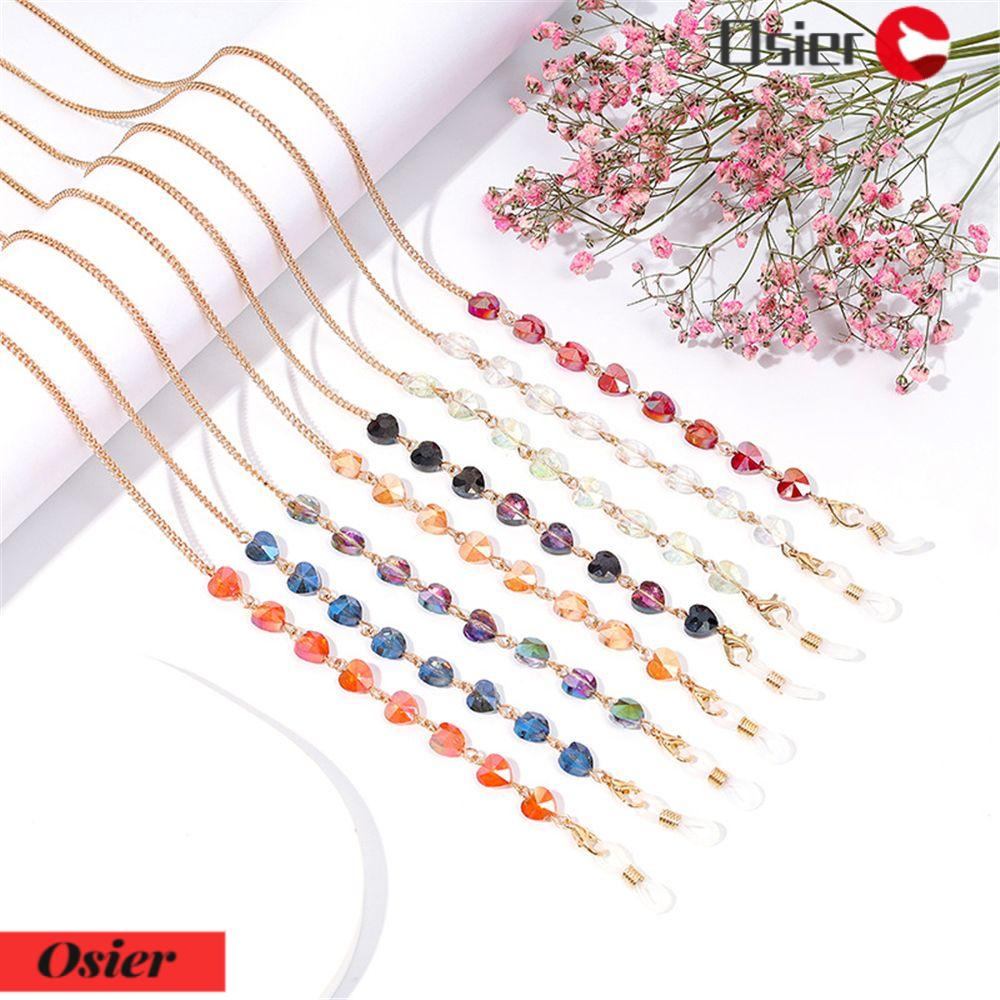 Phụ Kiện Giá Đỡ Mắt Kính Bằng Kim Loại Dạng Dây Xích 1|Dây Đeo Giữ Mắt Kính Đọc Sách Tiện Lợi