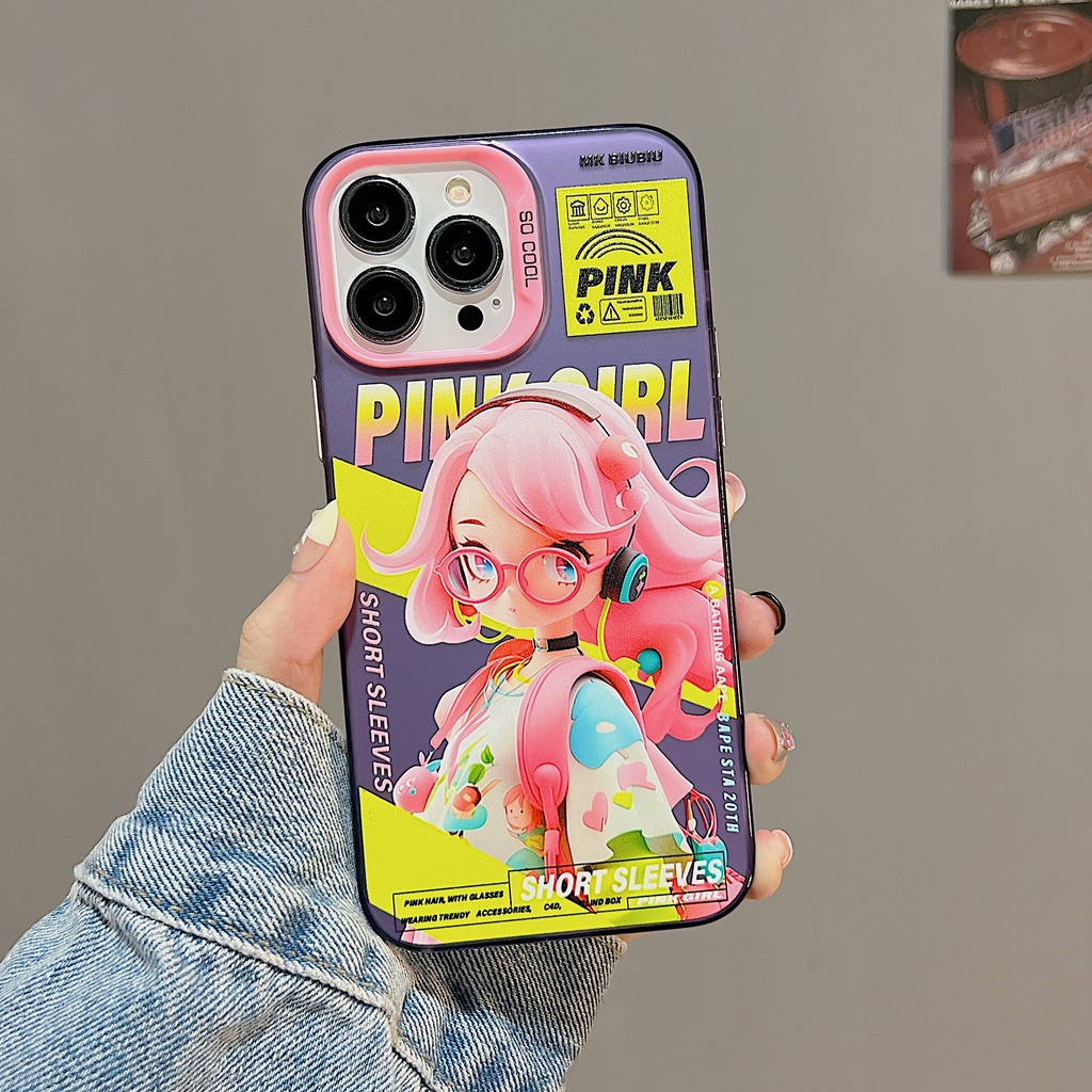 Ốp Điện Thoại TPU Mềm Họa Tiết Hoạt Hình Hai Mặt Cho iPhone 11 13 12 14 Pro Max