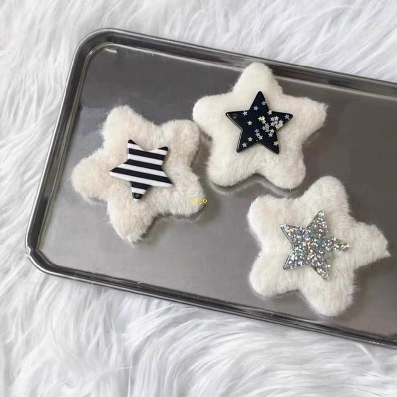 Kẹp Tóc Hình Ngôi Sao Lấp Lánh Dễ Thương Y2k