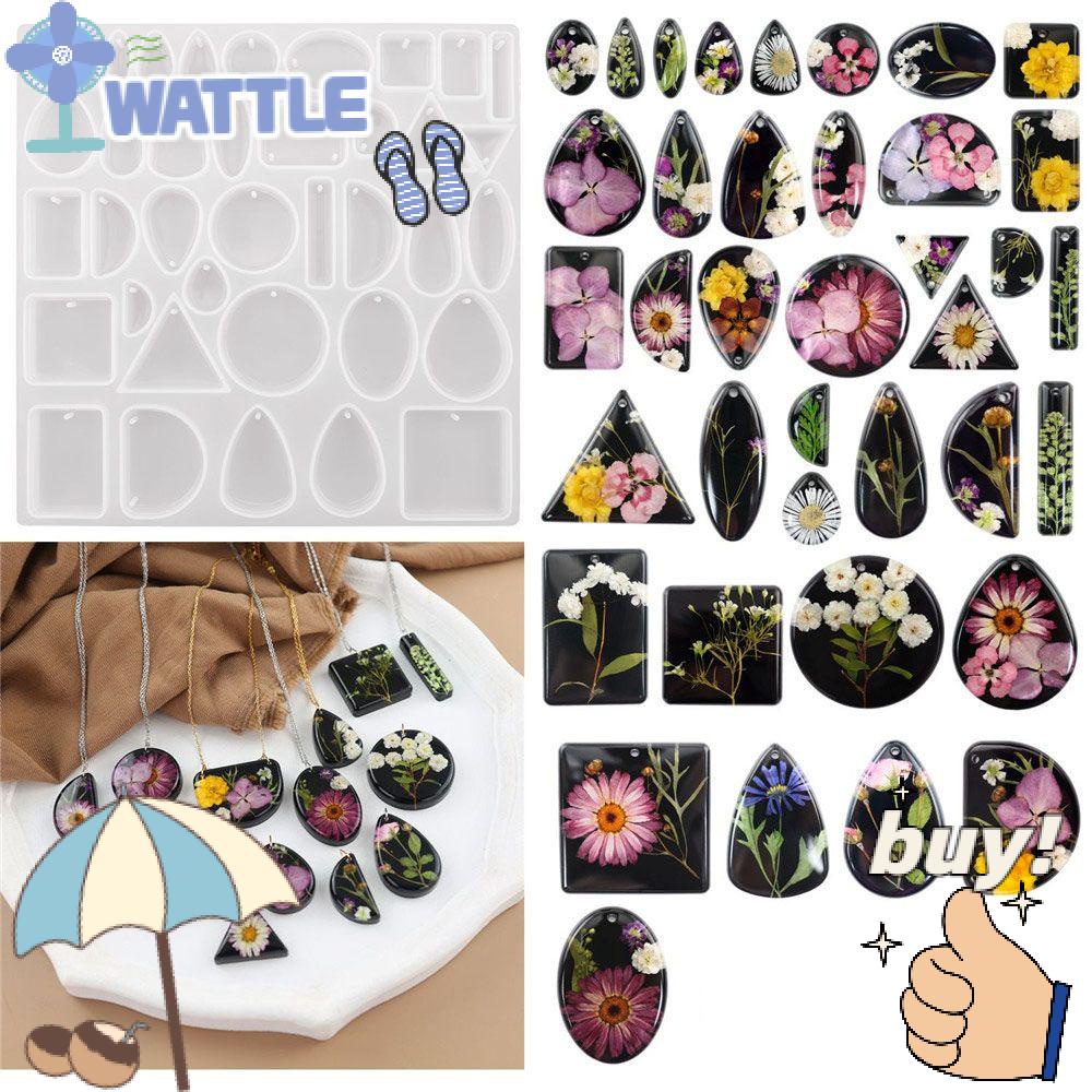 Khuôn Silicone Làm Móc Khóa DIY