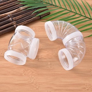 Ống nối thẳng / cong thay thế diy cho lồng chuột hamster