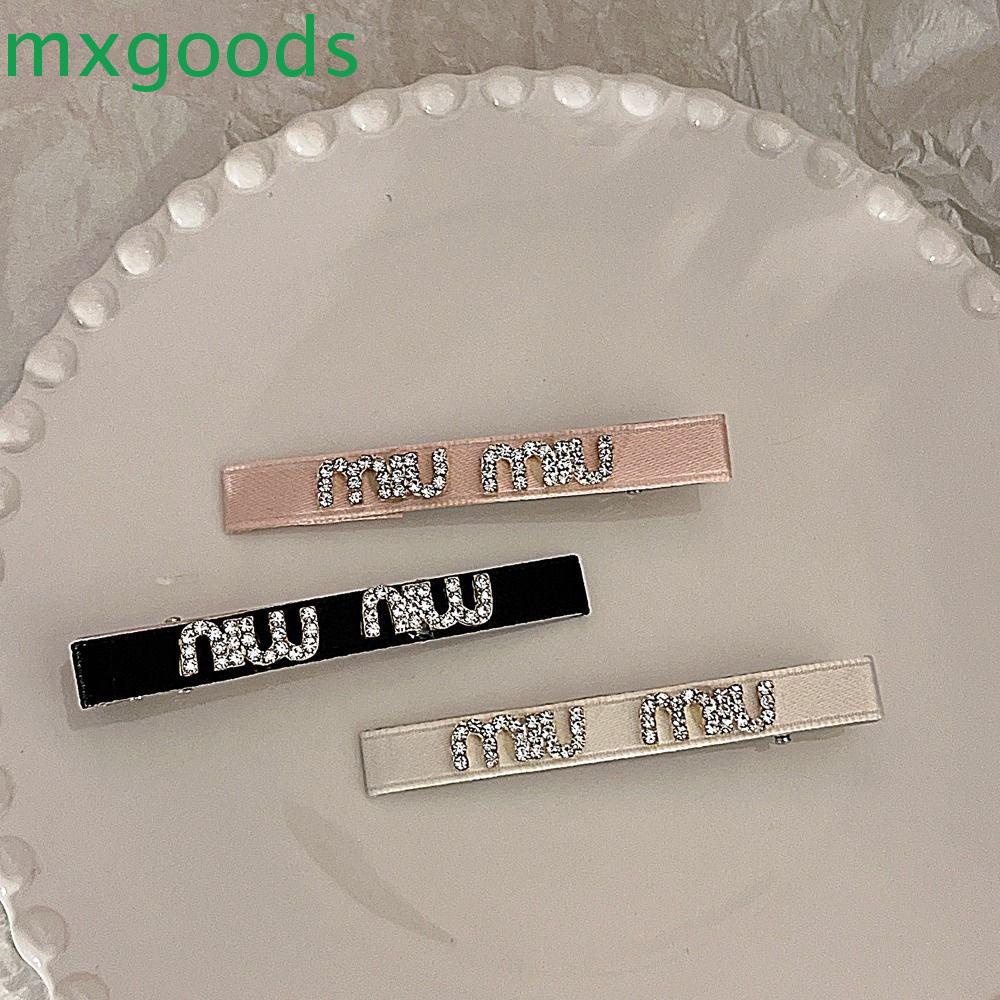 Kẹp Tóc Mỏ Vịt Nhỏ Nhắn In Chữ Phong Cách Hàn Quốc Dễ Thương