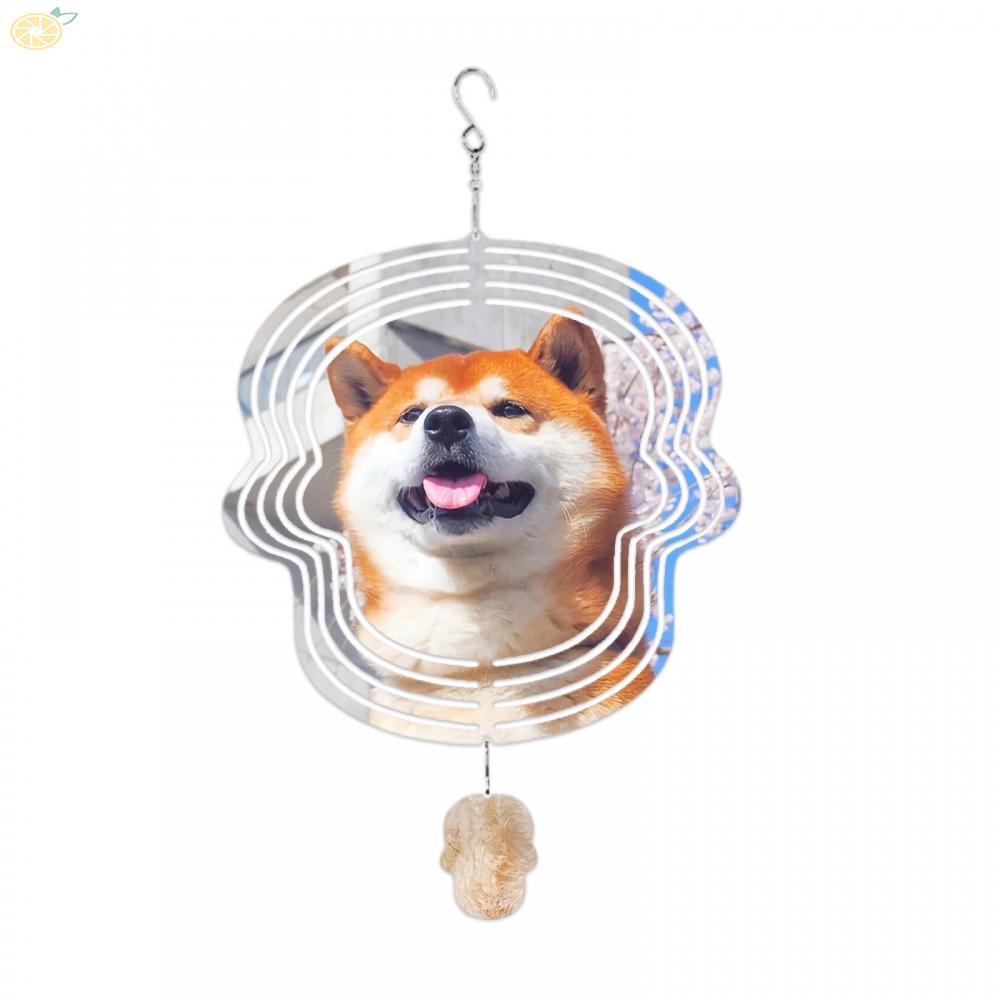 【VARSTR】Wind Chimes Garden Kinetic Sculpture Metal Rustproof Spinning Swirling