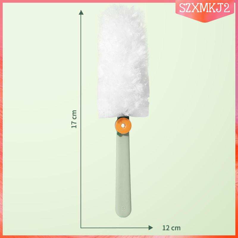 Chổi Quét Bụi Có Thể Giặt Lại Màu Trắng szxmkj2 Dành Cho Gia Đình / Xe Hơi / Máy Tính