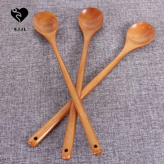 Muỗng gỗ cán dài chất lượng cao 