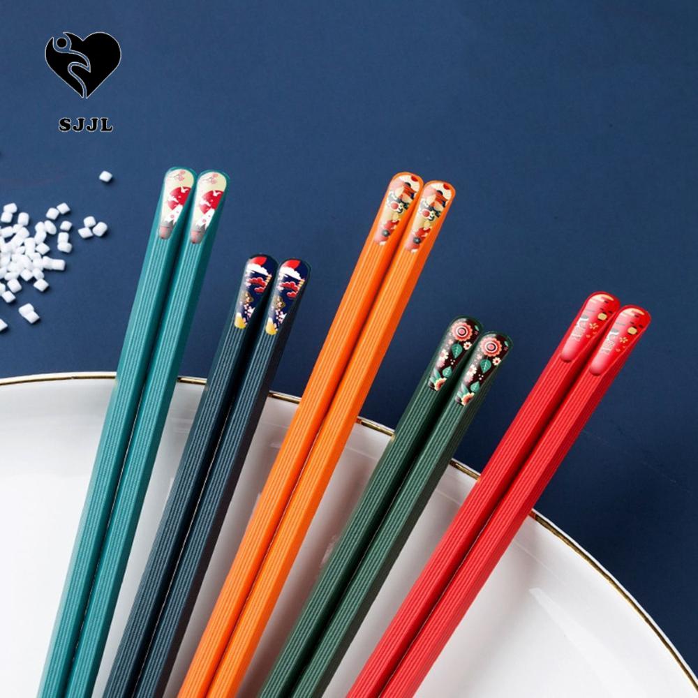 Đũa ăn mì SJJL bằng sợi thủy tinh chịu nhiệt cao chống trượt thân thiện với môi trường phong cách Nhật Bản
