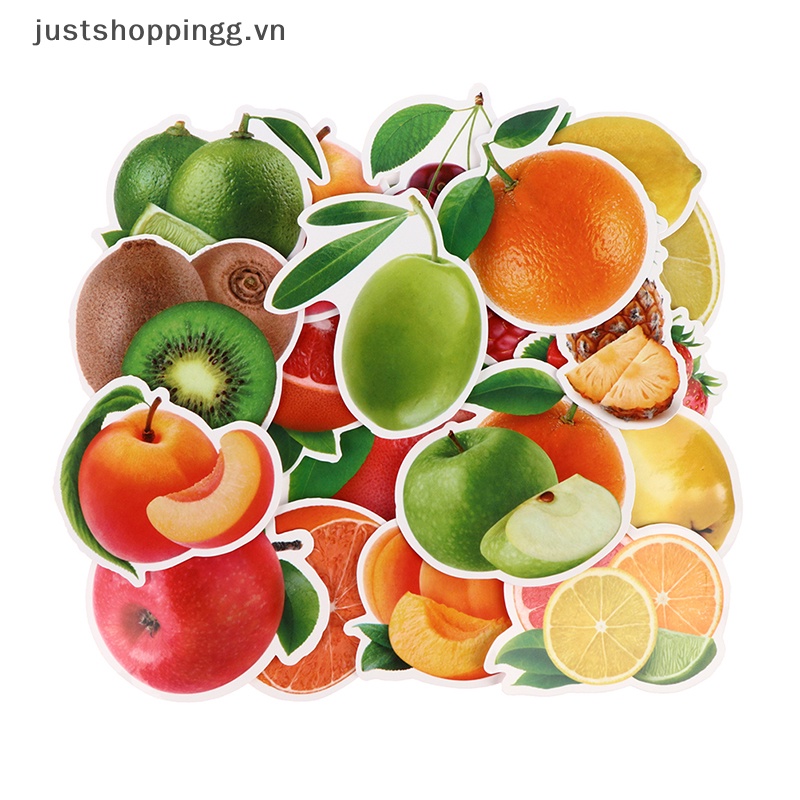 50 Miếng Dán Hình Trái Cây Cho Tủ Lạnh Nhà Bếp