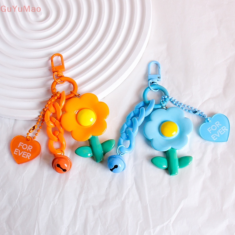 Móc Chìa Khóa / Túi Xách / Móc Khóa Hình Hoa Dễ Thương Xinh Xắn Cho Bạn Gái