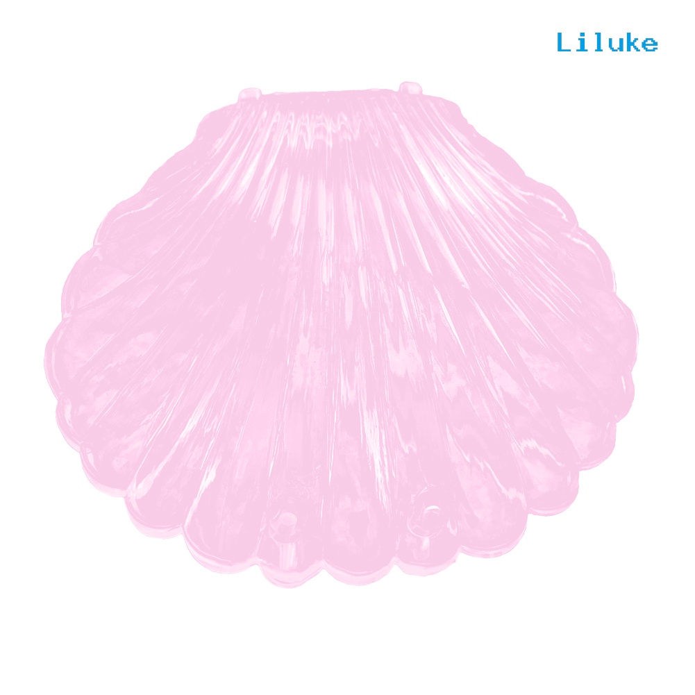 Hộp Nhựa Trong Suốt Hình Vỏ Sò Dùng Để Đựng Trang Sức Đa Năng Tiện Dụng Ốp