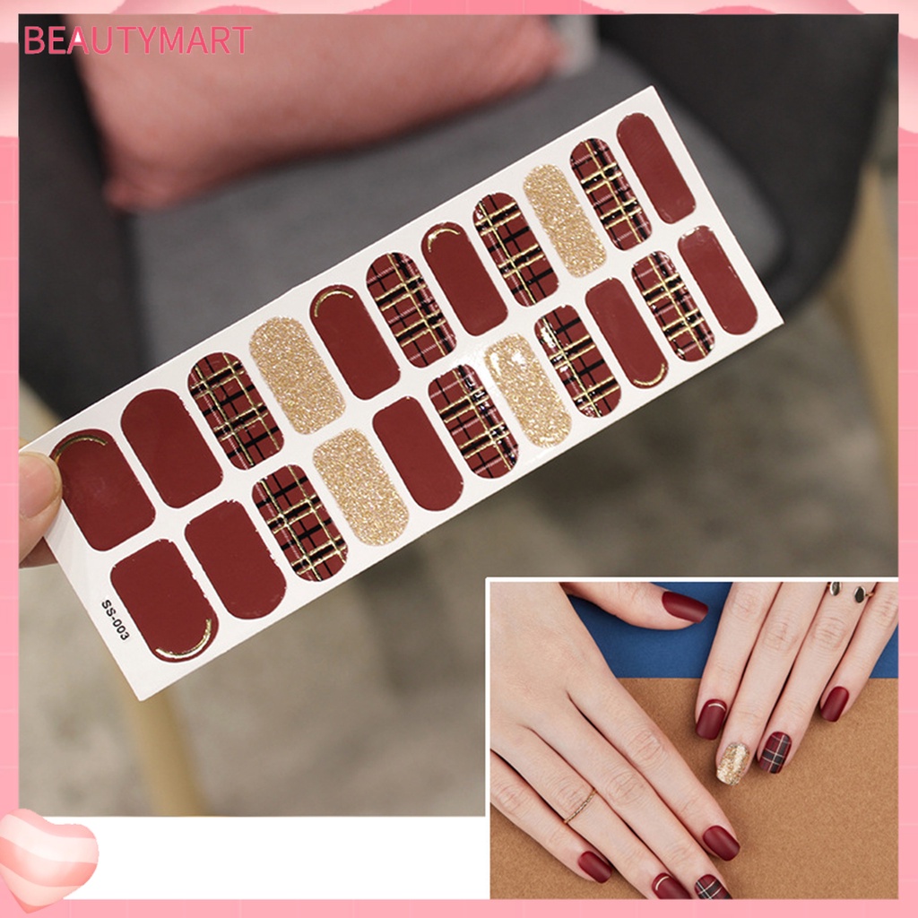 Miếng Dán Trang Trí Móng Tay Tự Dính Chống Thấm Nước