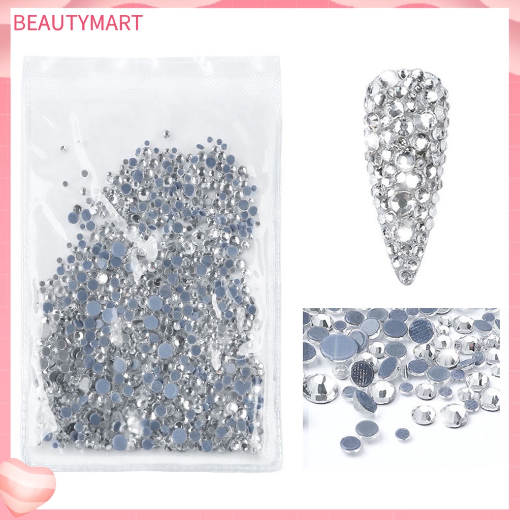 Set 1440 Hạt Đá Kim Cương Giả Lấp Lánh Dùng Trang Trí Móng DIY
