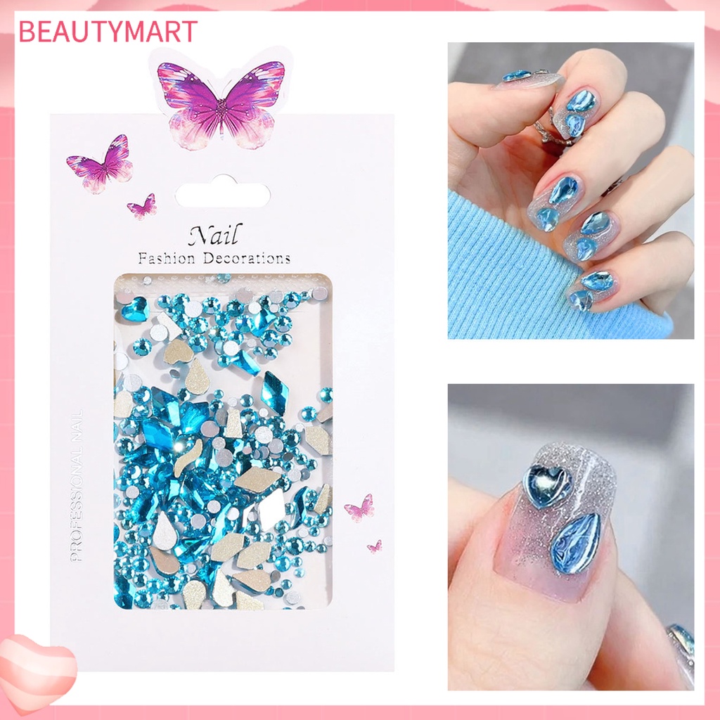 1 Túi Đáy Phẳng Trọng Lượng Nhẹ Hình Dạng Đặc Biệt Trang Trí Móng Tay [beautymart]