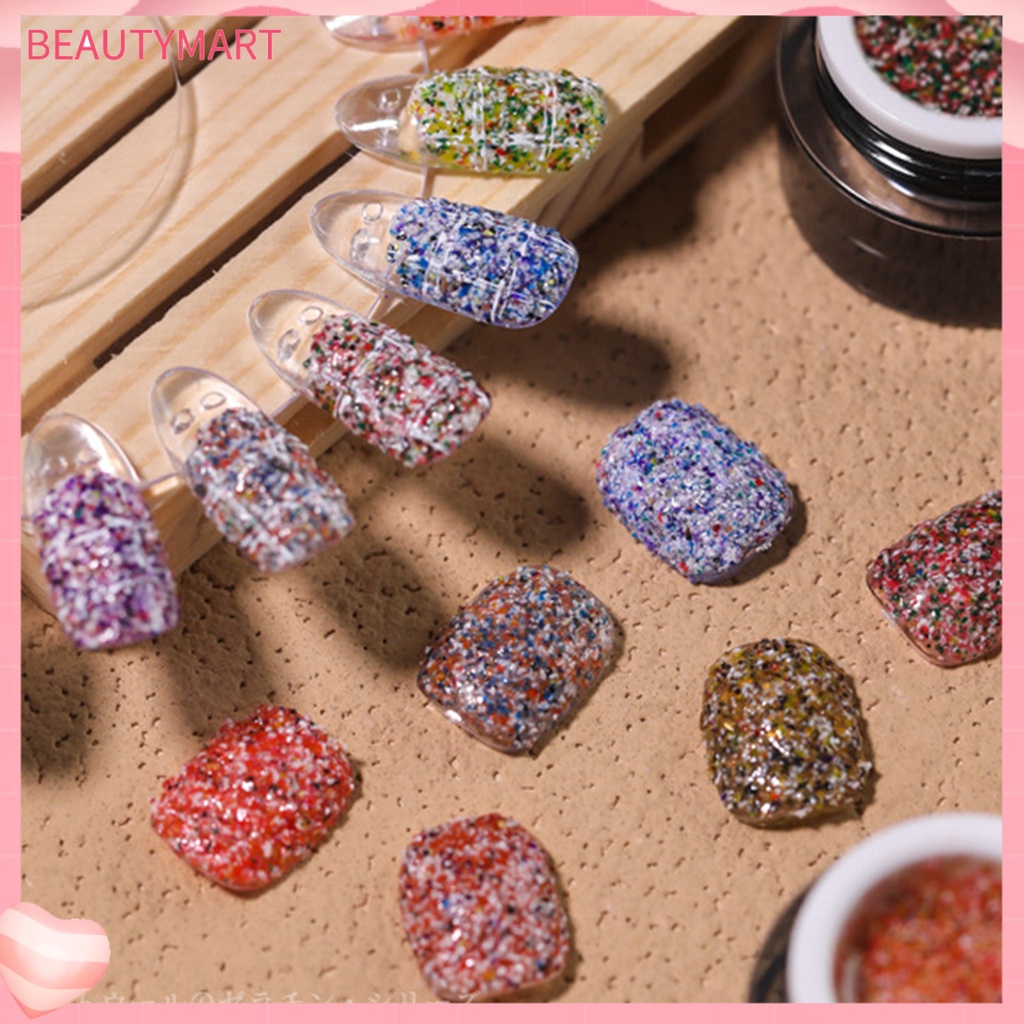 Sơn Móng Tay 10g Hiệu Ứng Hạt Dệt Kim Dùng Trang Trí DIY