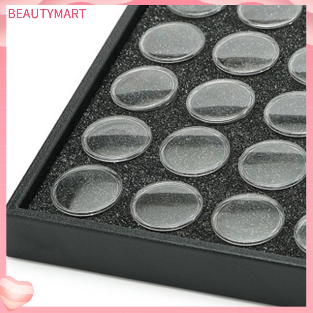 Hộp 25 / 50 Ngăn Đựng Phụ Kiện Trang Trí Móng Tay Giá Đỡ