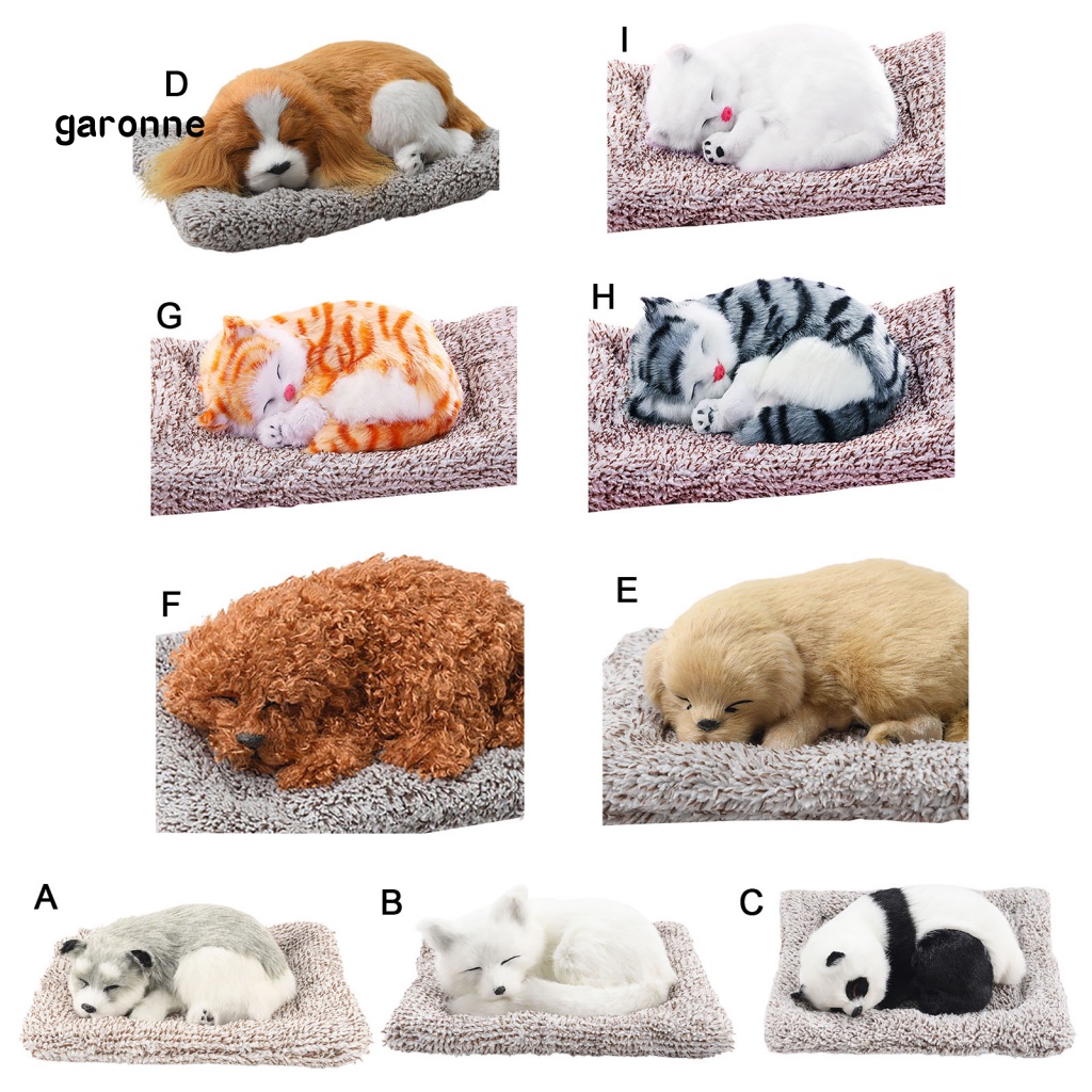 Chú Chó Nhồi Bông Carbon Hoạt Tính Sáng Tạo Trang Trí Nội Thất Xe Hơi