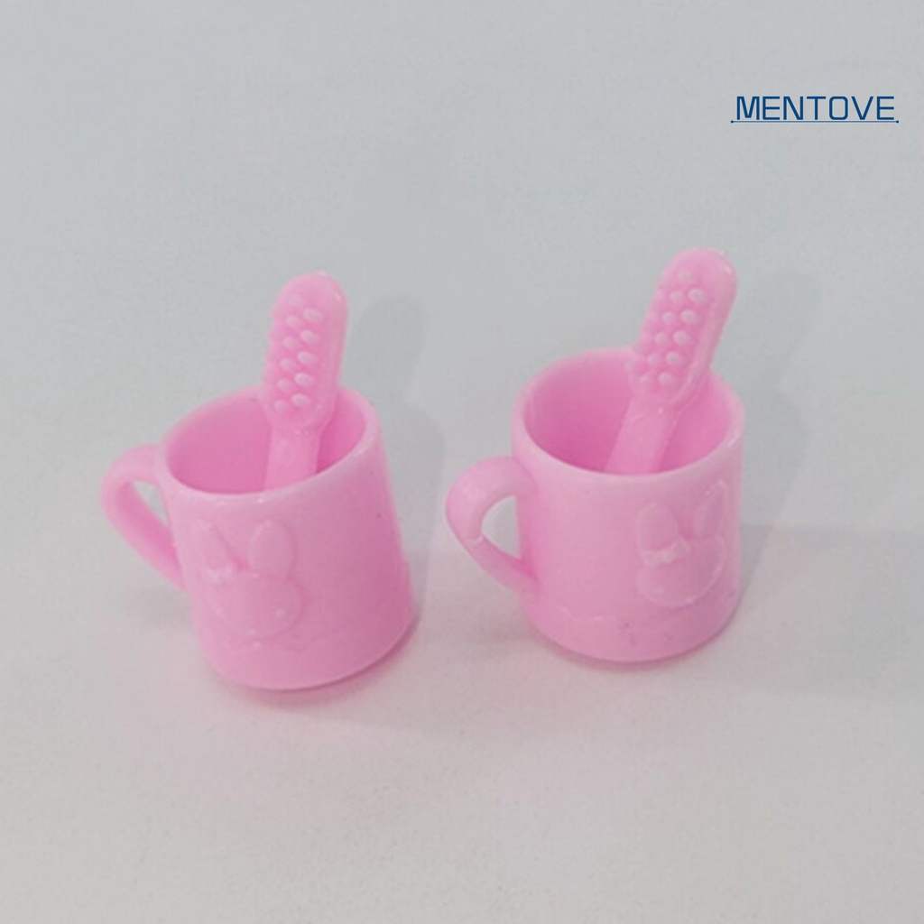 Set 55 Món Đồ Chơi Bằng Nhựa Dễ Thương Xinh Xắn Dành Cho Búp Bê
