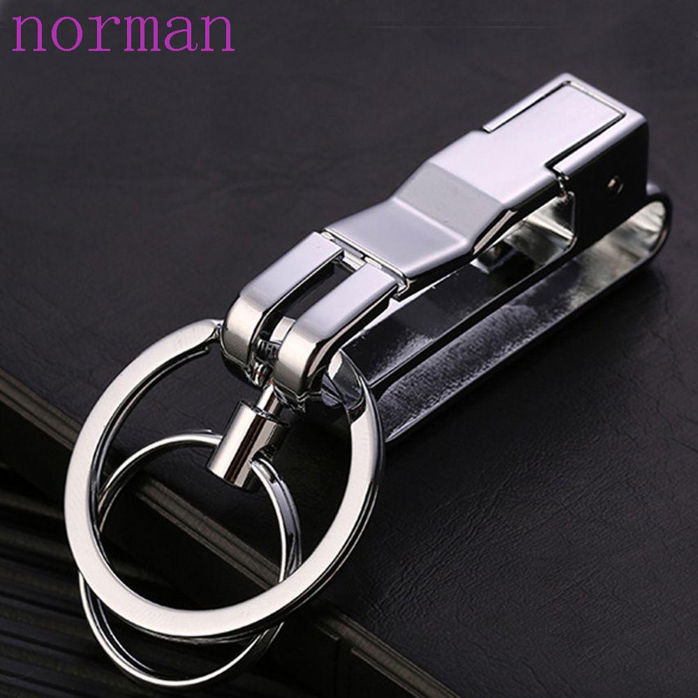 Móc Chìa Khóa Xe Hơi Bằng Hợp Kim Kẽm Có Kẹp Giữ Chắc Chắn Sáng Tạo Cho Nam