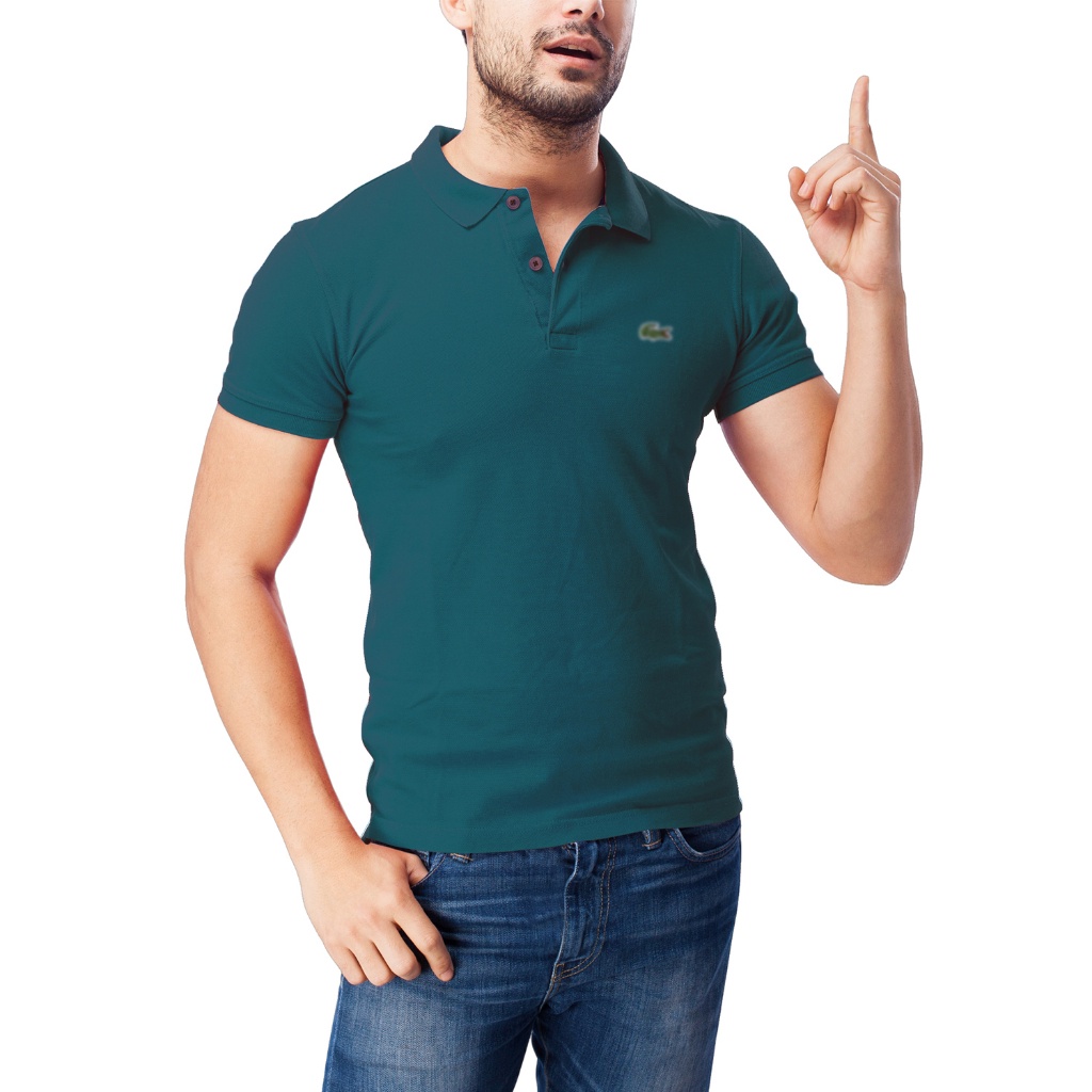 Áo Thun Polo Nam Cổ bẻ polo tay ngắn vải Cá Sấu Cotton co giãn 4 chiều chuẩn form tone màu Tối CSNATOI - HTB