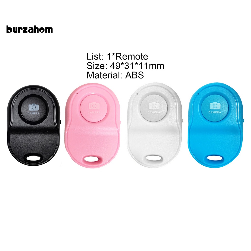 Thiết Bị Điều Khiển Chụp Ảnh Từ Xa Bluetooth Không Dây Mini Một Nút Hẹn Giờ