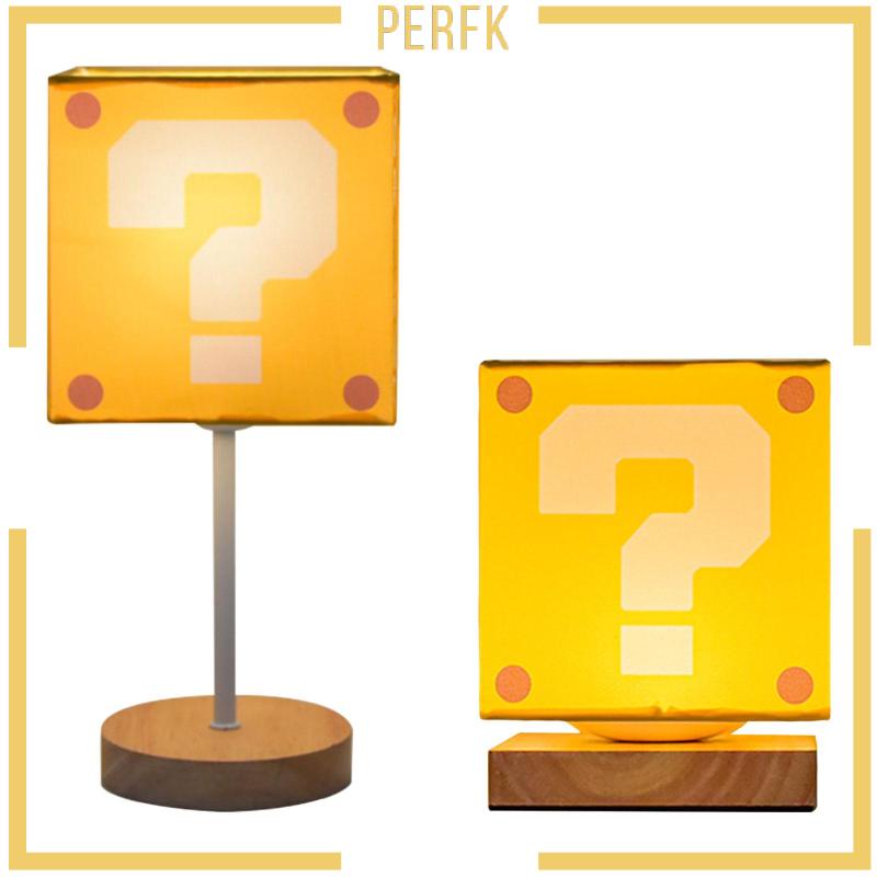 [Perfk] Đèn Ngủ 3 Chiều Có Thể Điều Chỉnh Độ Sáng Để Bàn Đầu Giường