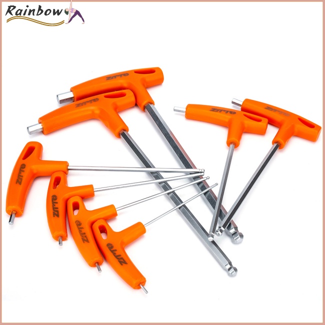 Cờ Lê Lục Giác Hình Chữ T 2.5mm-10mm Chuyên Dụng Sửa Chữa Xe Đạp Leo Núi