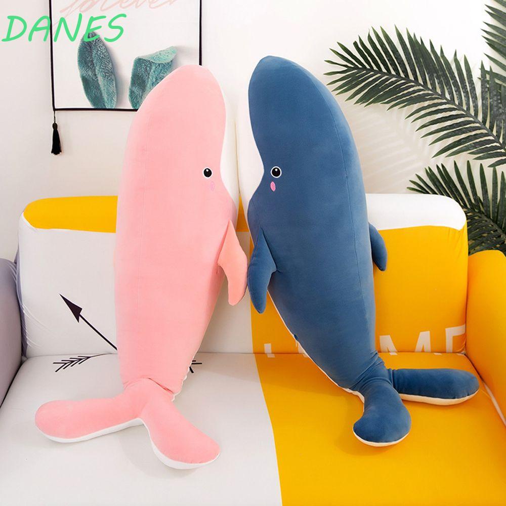 Cá Voi Nhồi Bông Mềm Mại Trang Trí Nhà Cửa