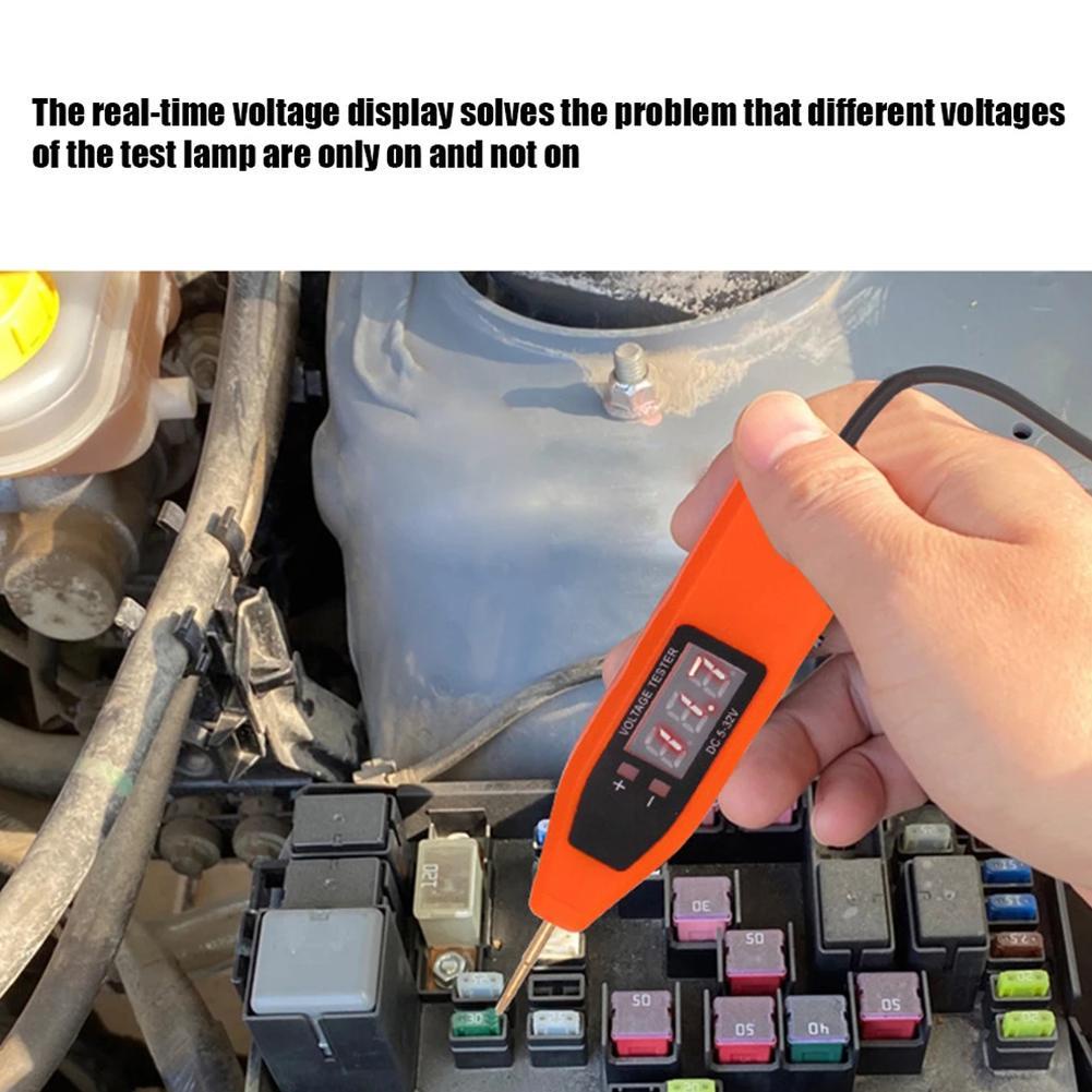 Bút Thử Điện Kỹ Thuật Số H6U9 Màn Hình LCD Chuyên Dụng Sửa Chữa Xe Hơi