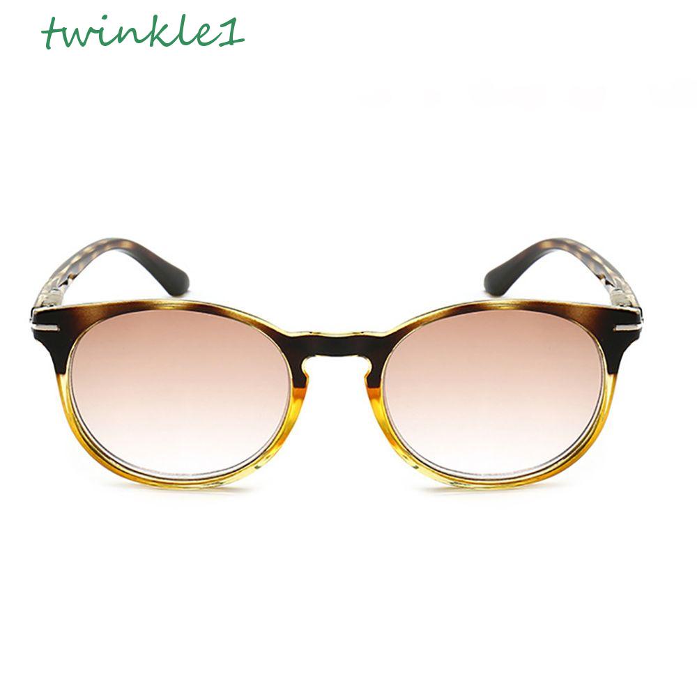 Kính Đọc Sách Tròng Tròn Chống Bức Xạ Màu Sắc Gradient Cho Nam Và Nữ