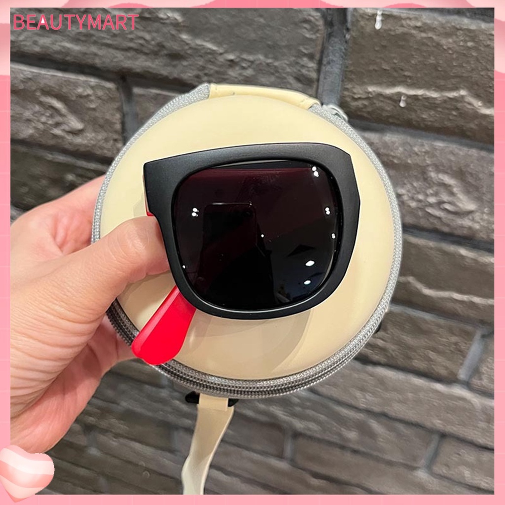 Kính Mát Gọng Vuông Gấp Gọn Màu Sắc Ngọt Ngào Thời Trang Cho Bé