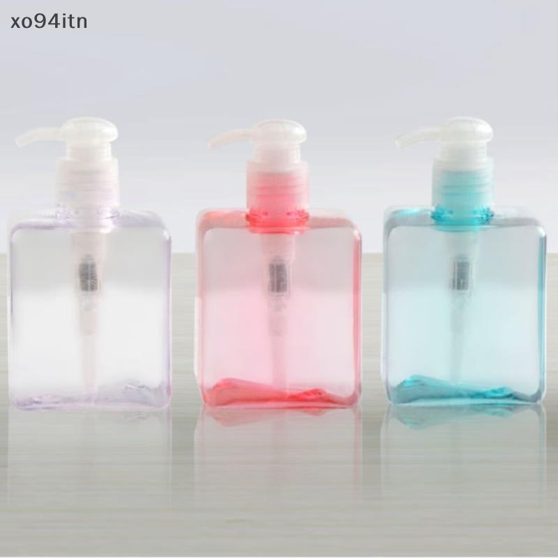 Bình Nhựa Rỗng 250ml Đựng Dầu Gội Có Vòi Bơm Tiện Dụng