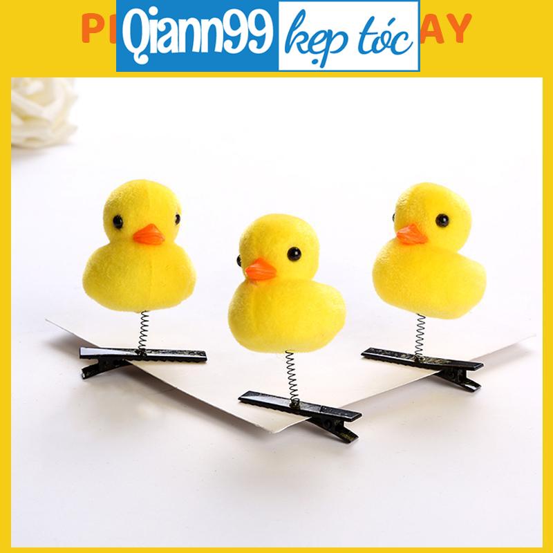 💓Kẹp Tóc Mái Hình Vịt,Gà Vàng Nhỏ Xinh Xắn Dễ Thương Cho Con Gái