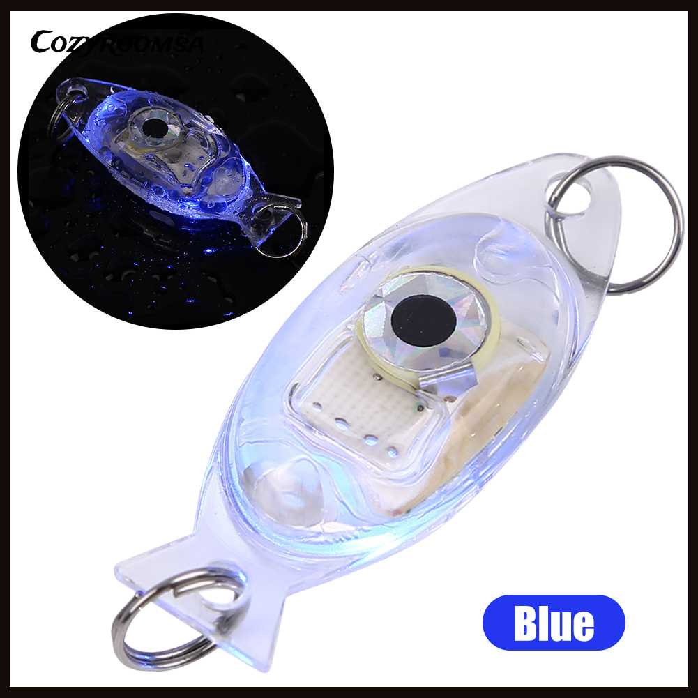Mồi Giả Nhử Cá Mini Có Gắn Đèn Led