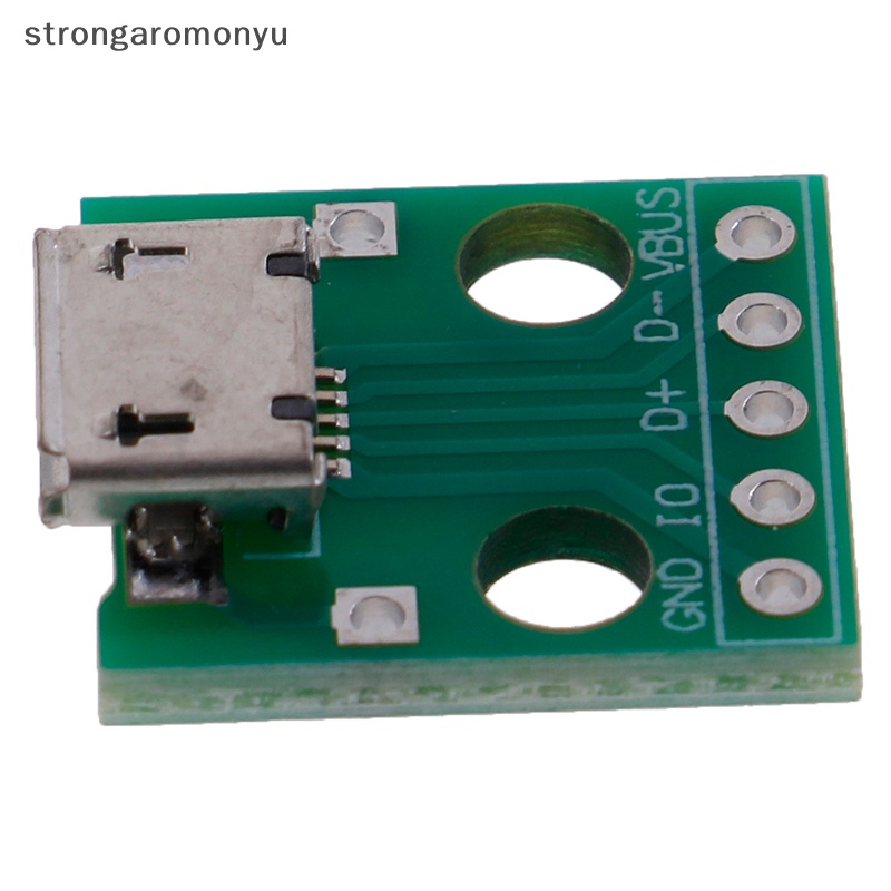 Set 10 Bảng Mạch Chuyển Đổi MICRO USB Sang DIP 5Pin Female Chất Lượng Cao