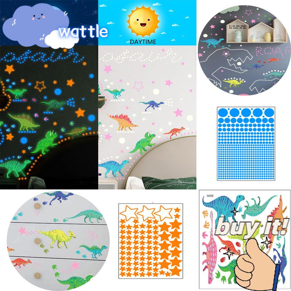 Miếng Dán Tường Dạ Quang Trang Trí Phòng Trẻ Em Mẫu Mới