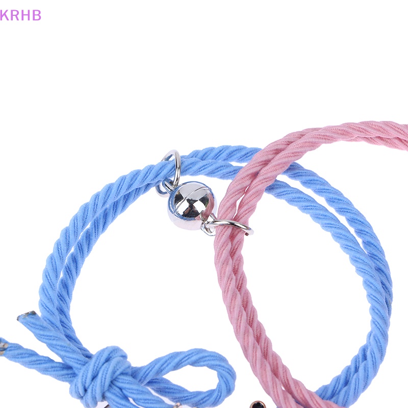 Vòng Tay Da Từ Tính Họa Tiết Hoạt Hình Anime Kuromi Mymelody KRHB Mới