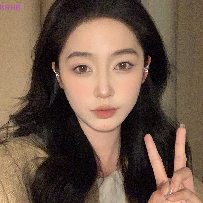 1 Đôi Khuyên Tai Dạng Kẹp Hình Rắn Không Cần Xỏ Lỗ Dành Cho Nam Và Nữ Mới