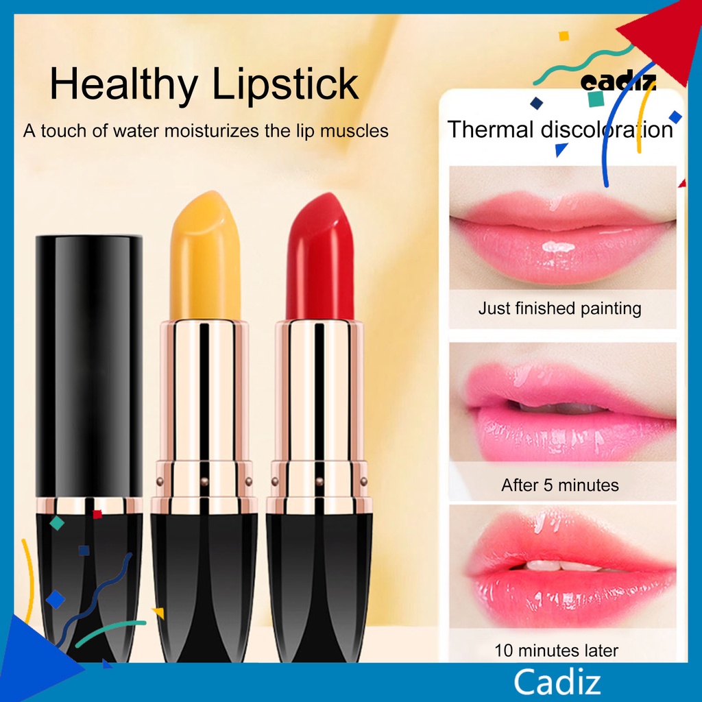 Son Môi Dưỡng Ẩm Lâu Trôi Không Phai Chống Thấm Nước Chống Dính Cốc Thay Đổi Màu Sắc Theo Nhiệt Độ 3.2g