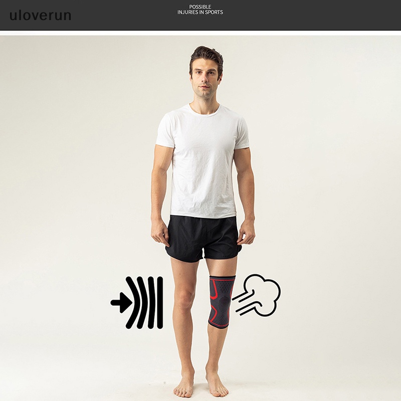 1 Đai Quấn Bảo Vệ Đầu Gối Thoáng Khí Tiện Dụng Khi Tập Thể Thao