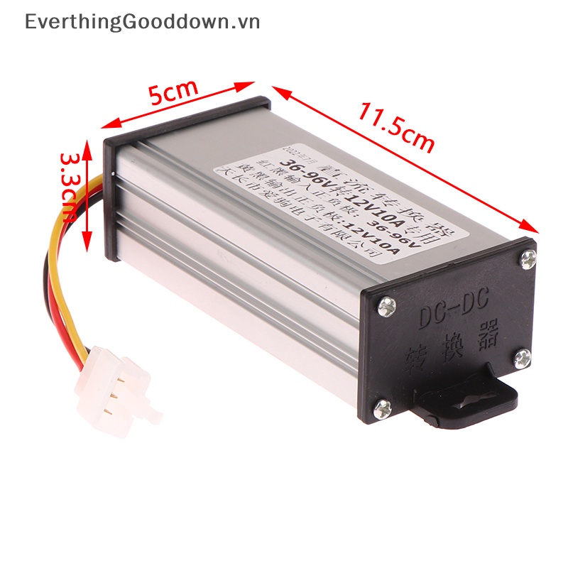 Bộ Chuyển Đổi Nguồn Điện DC 36 / 48 / 60 / 72 / 96V Sang 12V 10 / 20A DC