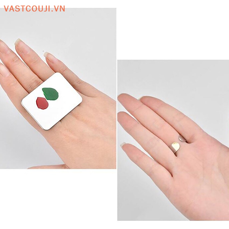 Bộ Bảng Trộn Màu Trang Điểm Móng Tay Bằng Thép Không Gỉ VASTJI