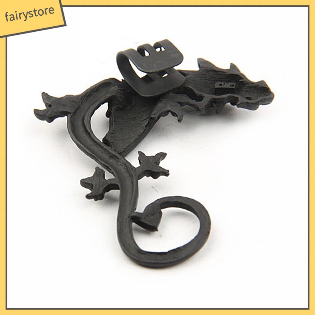 1 Khuyên Đeo Vành Tai Bằng Hợp Kim Phong Cách Punk Cổ Điển