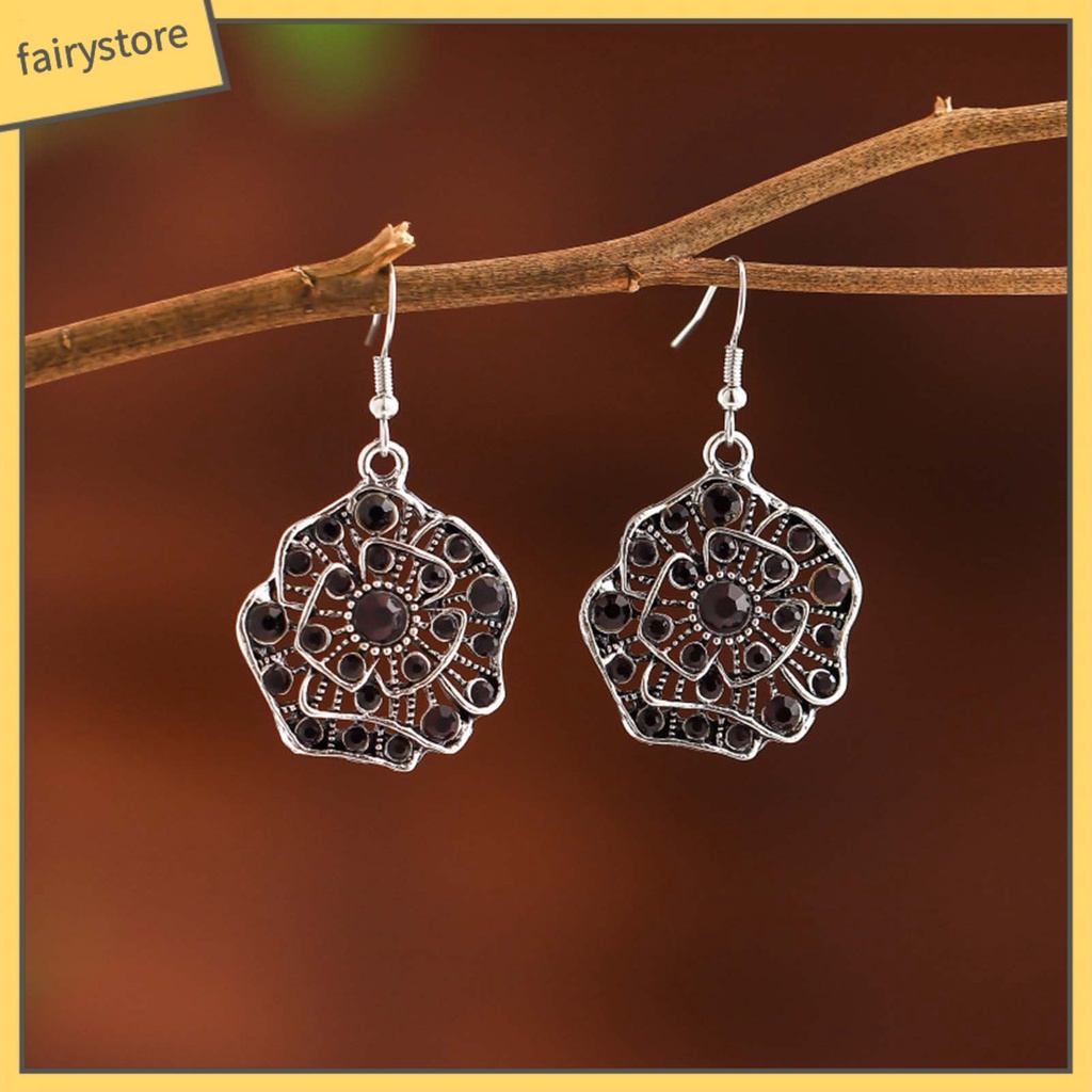 1 Đôi Bông Tai Lủng Lẳng Chống Oxy Hóa Chống Dị Ứng Dễ Sử Dụng Phong Cách Boho Cho Nữ