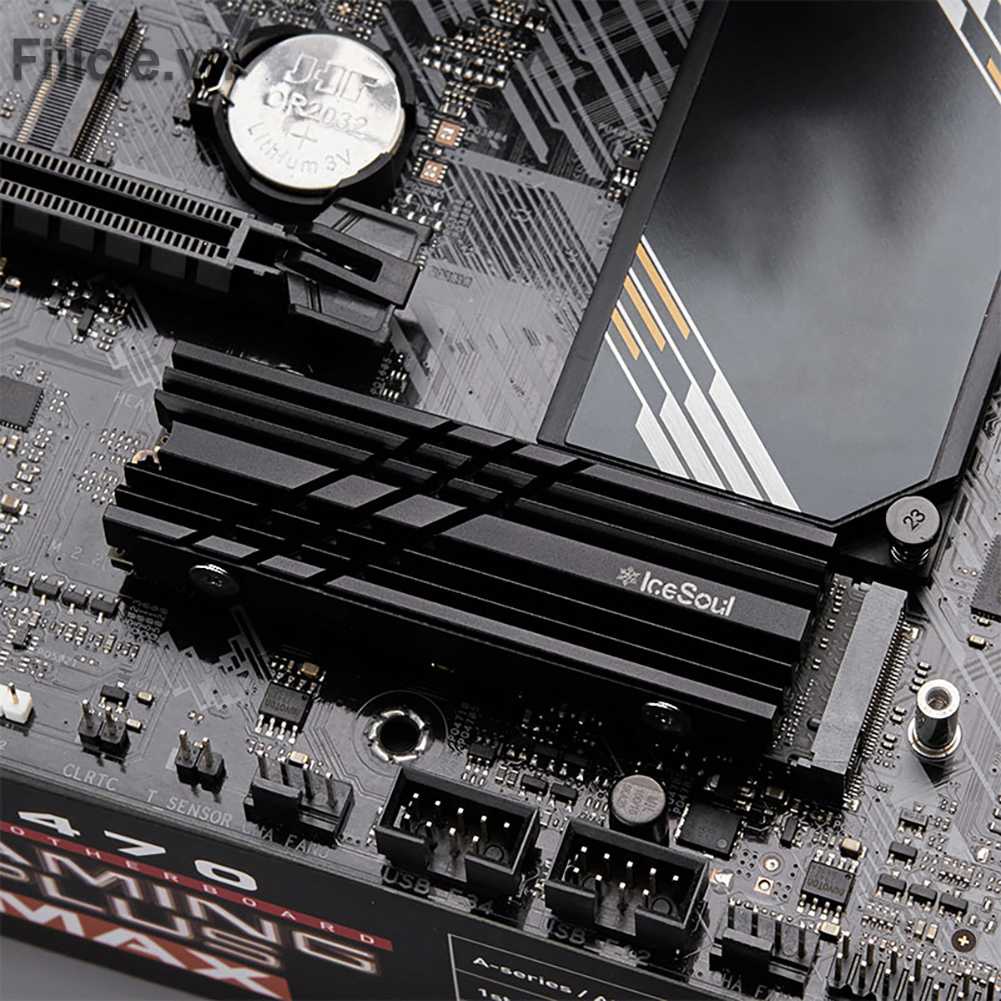 Bộ Tản Nhiệt Ổ Cứng SSD M.2 Bằng Hợp Kim Nhôm Cho NVME 2242 / 2280