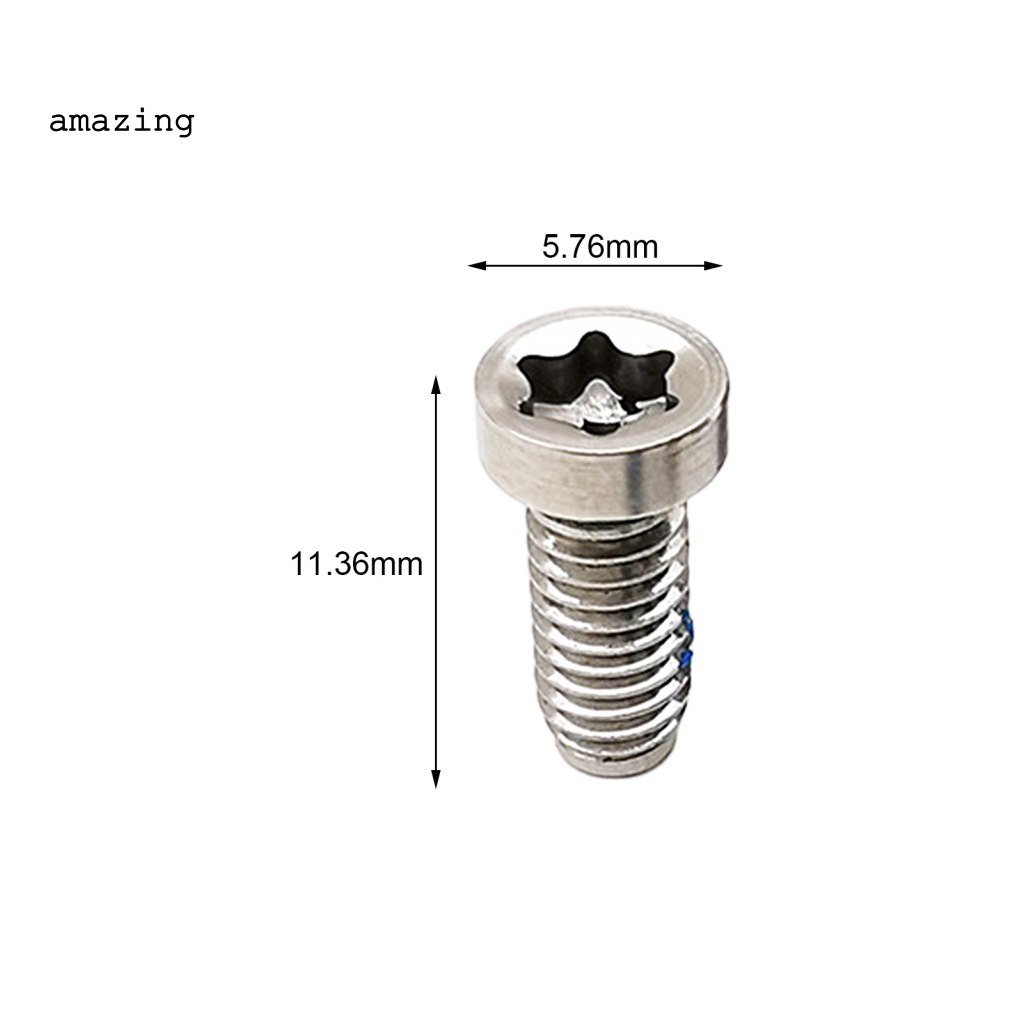 Set 8 Ốc Vít Bằng Thép Không Gỉ Cho Đĩa Phanh Xe Đạp Sram