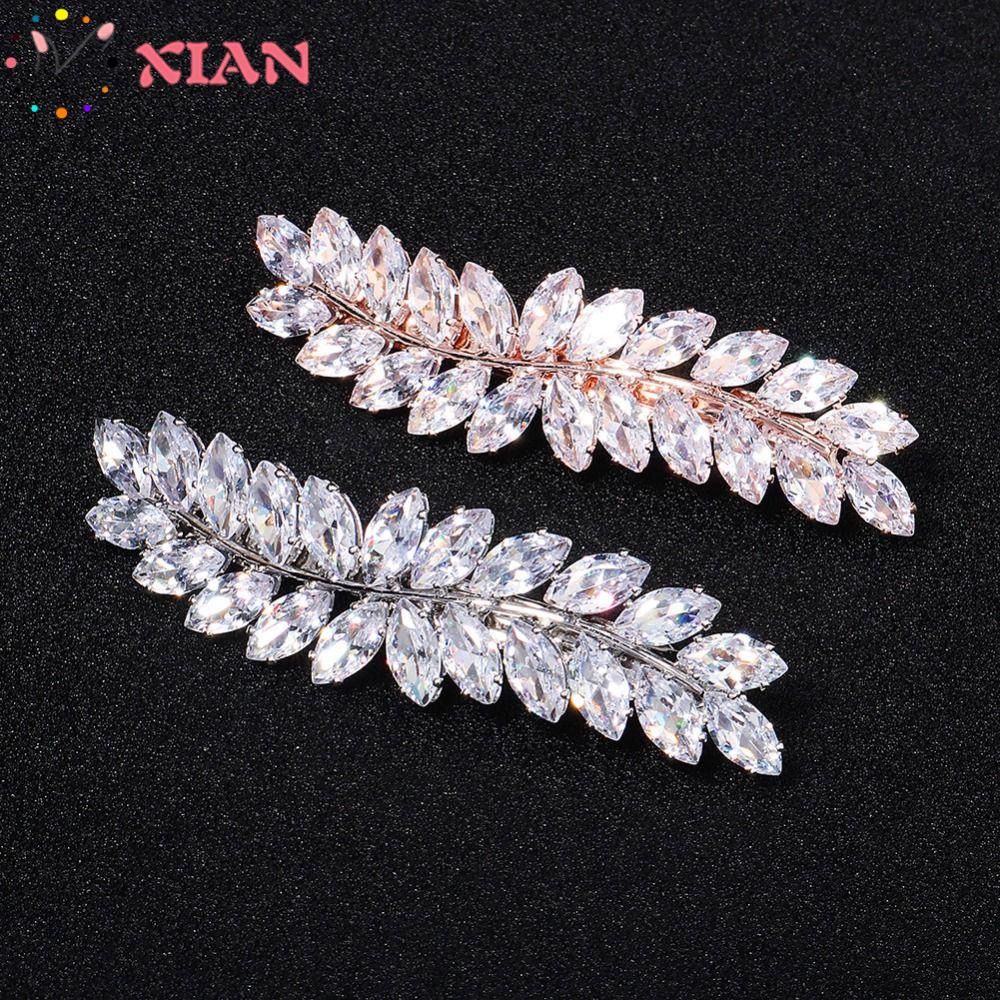 Xiantin Kẹp Tóc Hình Chiếc Lá Thời Trang Dành Cho Nữ