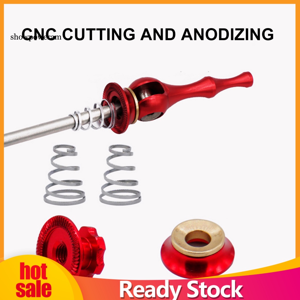 1 Cặp Trục Bánh Xe Đạp Chống Ăn Mòn Siêu Nhẹ Chất Lượng Cao