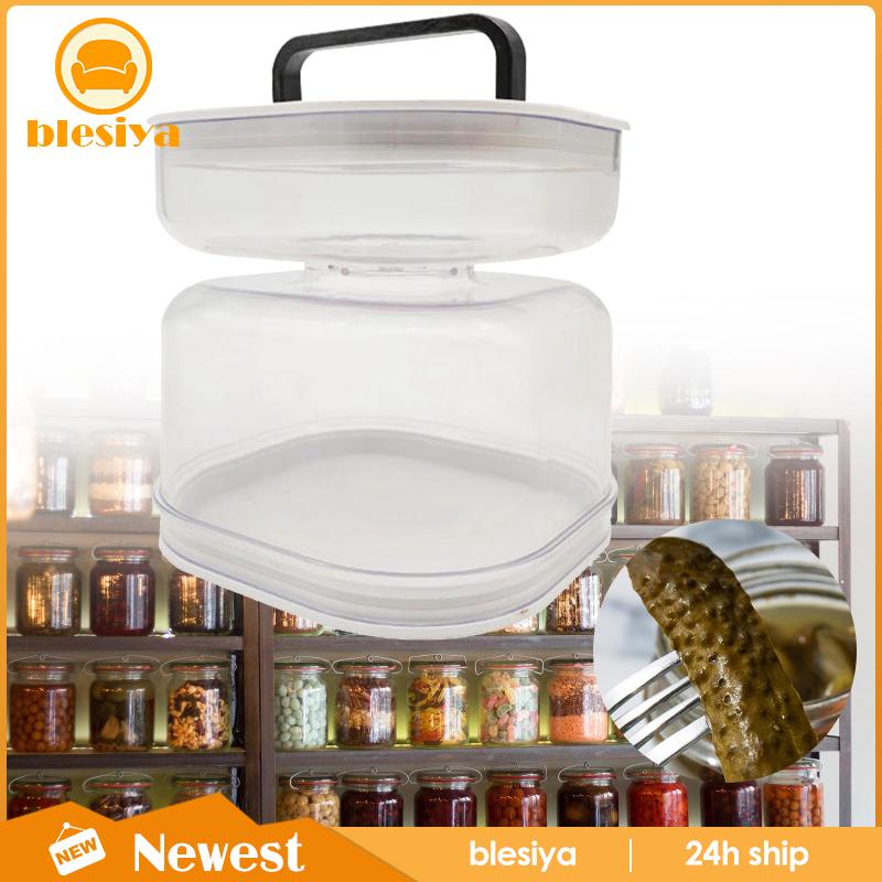 Hũ Thủy Tinh Trong Suốt Có Nắp Lật Dùng Đựng Gia Vị / Trái Cây / Tỏi / Nấm